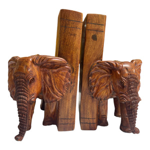 Bookends set - Elephant (Rosewood)