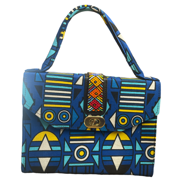 Clutch bag - African print (Mosaic)