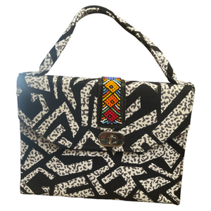 Clutch bag - African print (Mosaic)