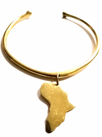 Necklace- Africa Chocker (Brass)