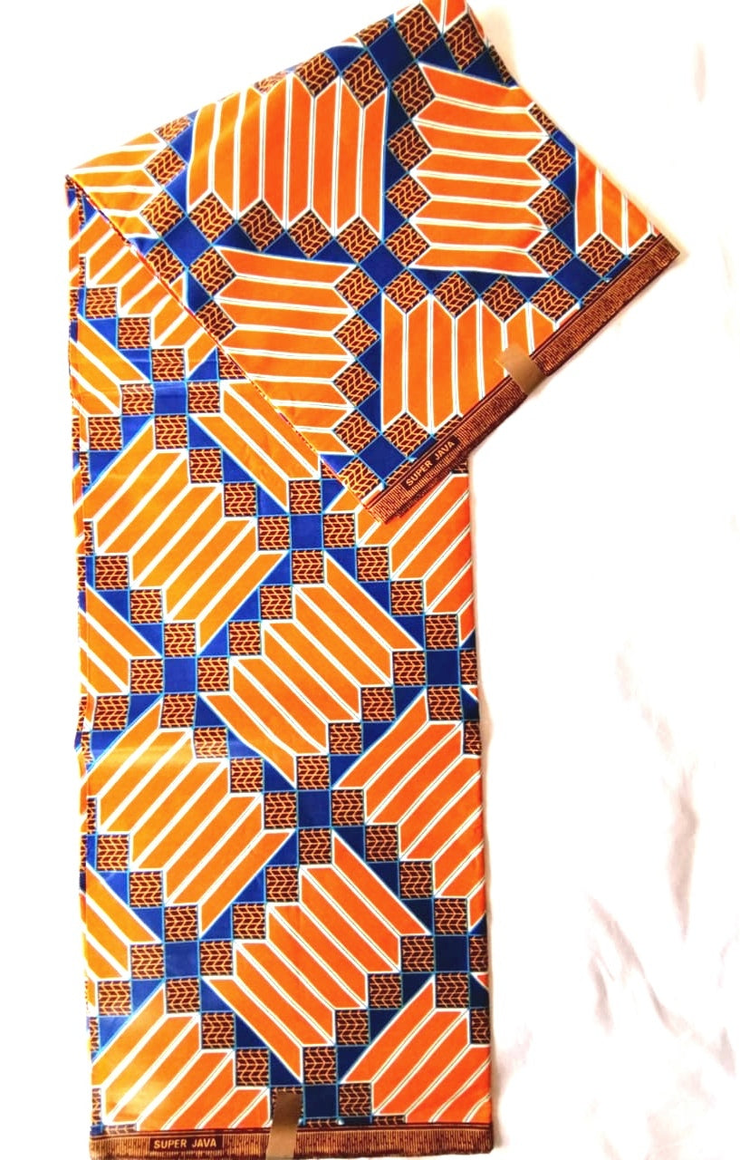 Fabric - Orange Cylinder