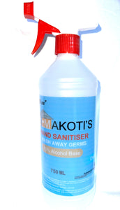 Hand Sanitiser - 750 ml (Trigger Spray)