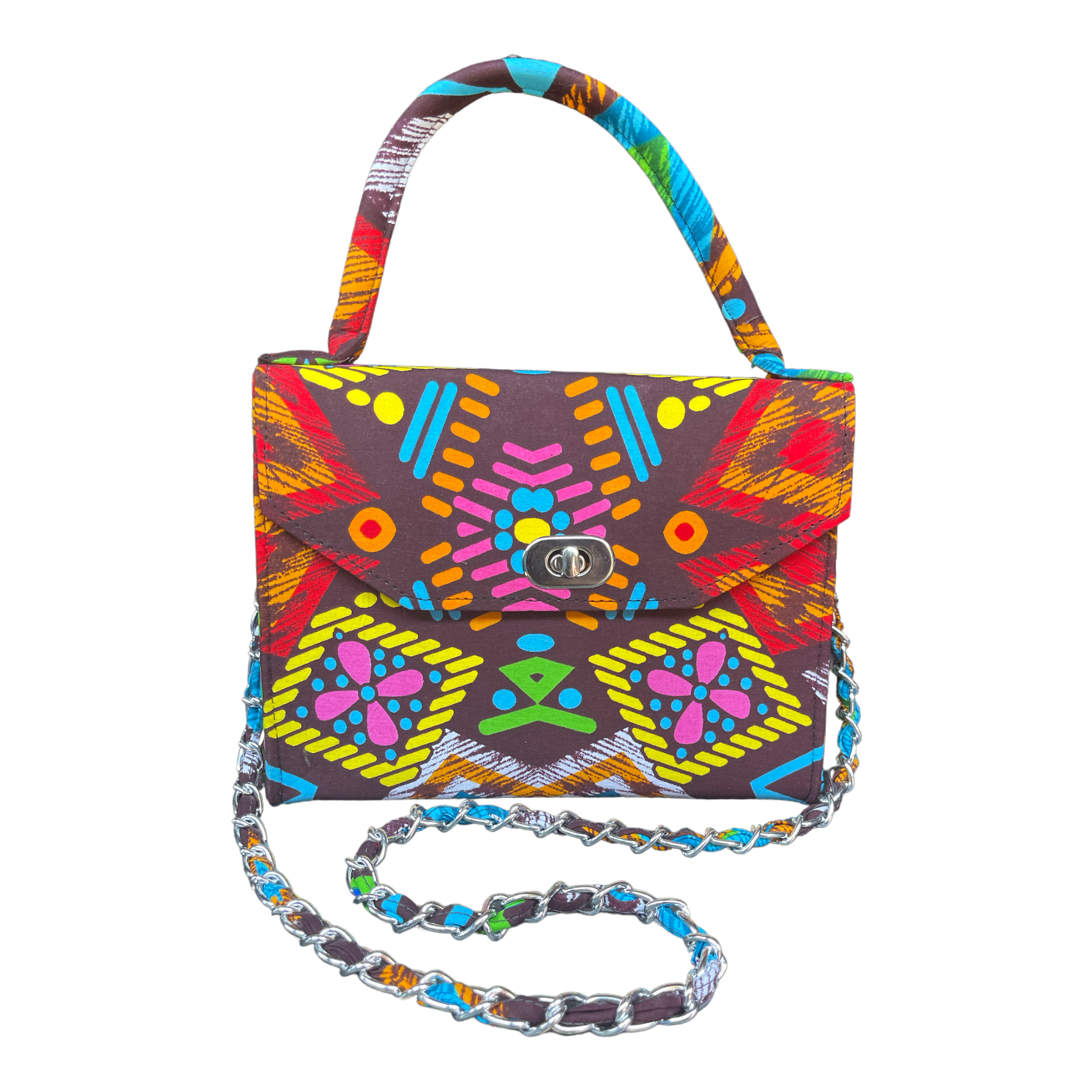 Clutch bag - African print (Hippie)